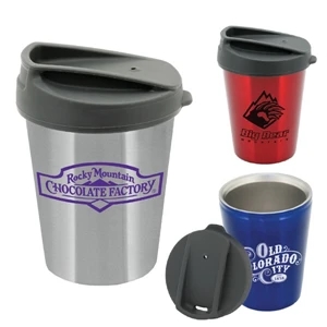 Pike - The 12 Oz. Stainless Steel Tumbler With A Silicone Lid Is Perfect For Coffee Or Tea
