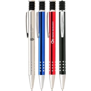 Aberrant - 0.7 Mm Mechanical Pencil With A Shock Absorber-style End And An Etched Grip Contrast