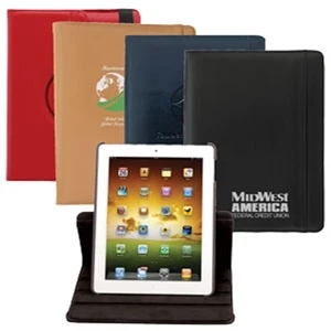 Leather Case For Ipad Features Cut-outs And A Stabilizer Flap On The Sleeve