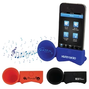 This Iphone Amplifier Is Gramaphone Shaped So Sound Is Naturally Directed/amplified