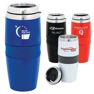Magnum (r) - Acrylic - 16 Oz. Stainless Steel Tumbler With Steel Liner Inside Acrylic Exterior