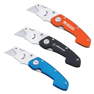 Foldable Utility Cutter. Ergonomically Shaped For The Hand, This Knife Is Versatile