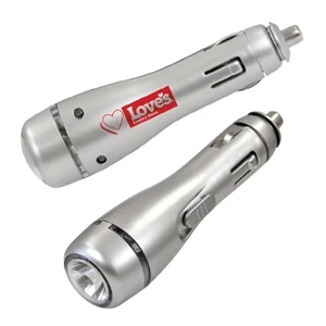Led Flashlight Is Car Rechargeable With On/off Button A Convenient Car Necessity