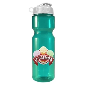 28 oz Transparent Sports Bottle