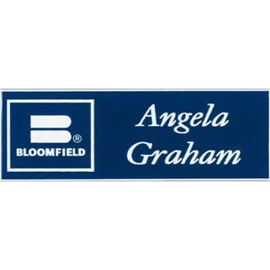 Los Angeles Standard Plastic Name Badge (Standard Sizes)