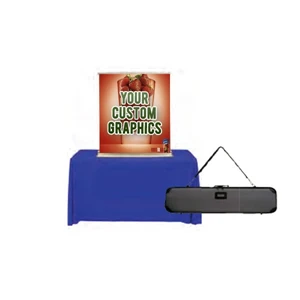 Retractable Tabletop Banner 48in x 36in Graphic