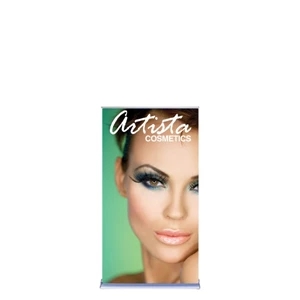 36" Silverstep Retractable Stand & 72" Vinyl Banner