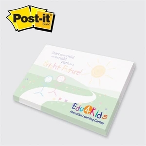 Post-it® Custom Printed Notepad - 3" x 4"