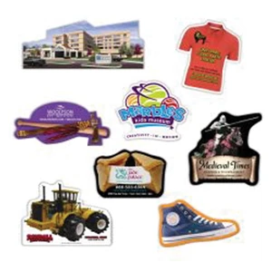 24 Sq Custom Corners Flat Flexible Magnet