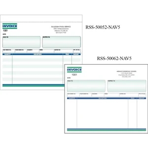 Ruled Invoice Form - 8 1/2" x 7"