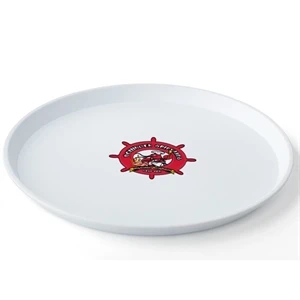 14" Round Plastic Serving Tray