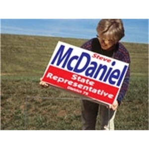 28x22 or 44x14 Cardboard 2C - Yard Sign