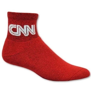 Made in the USA Full Cushion Anklet Socks with Knit-In Logo