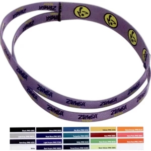 1" Duel Part Stretchy Elastic Dye-Sublimated Headband
