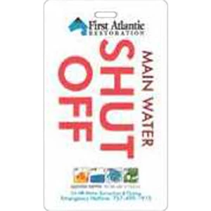 Custom Logo Laminated Event Badge - Large