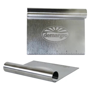 Stainless Steel Dough Cutter & Kitchen Scraper