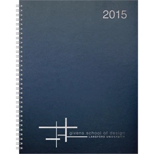 The Director Monthly Planner - 2-Part Leatherette
