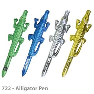 Popular Alligator Crocodile Shape Ballpoint Custom Pens