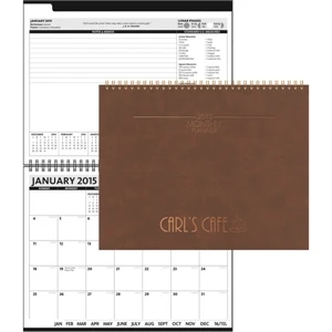 The President Monthly Planner - Leather