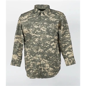 Digital Camouflage Hunting Shirt Long Sleeves