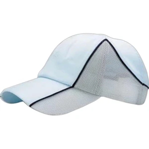 Microfiber/Mesh Back Cap w/ Moisture Wicking Sweatband