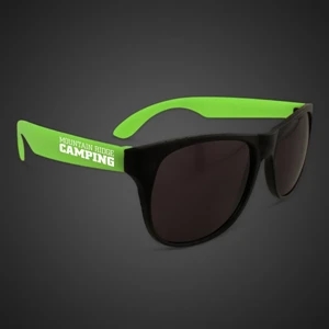 Green Neon Sunglasses