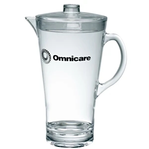 2 Liter Clear Acrylic Pitcher w/Lid