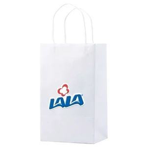 White Kraft Shopping Bag