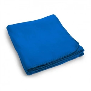 Custom Logo Royal Blue Promo Blanket