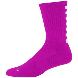 Intermediate Color Block Crew Sock