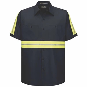 High Visibility Work Shirt Short Sleeves