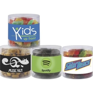 Round Acetate with Dark Chocolate Mini Pretzels