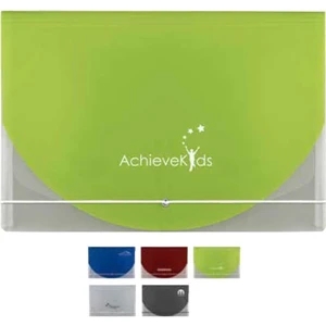 Color Flap Translucent Document Holder