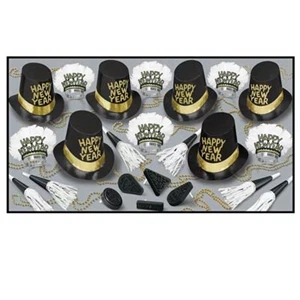 Midnite Hour Assortment, New Years Eve Party Kit for 50