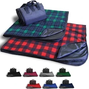 Picnic Fleece Blanket - Plaid