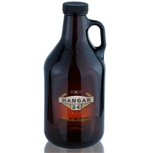 32 oz. Amber Glass Beer Growlers 38/400