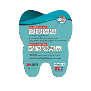 Tooth Hand Fan Without Stick