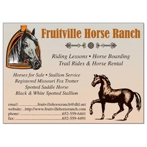 Calendar Magnet, 7" x 5" - 20 mil