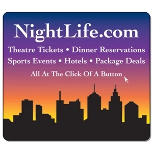 Rounded Rectangle Shape Calendar Magnet