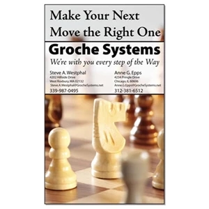 Rectangle Calendar Magnet, 3" x 5" - 20 Mil