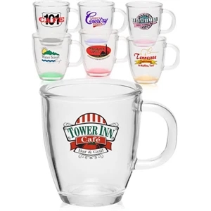 11.75 oz. London Glass Coffee Mugs