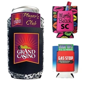 Neoprene Can Cooler w/ Pocket