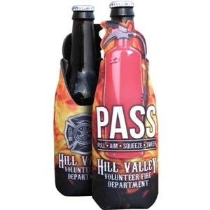 12 oz Custom Top Snapless Bottle Hugger