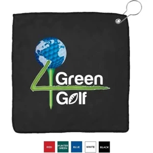 Microfiber Golf Towel with Hook