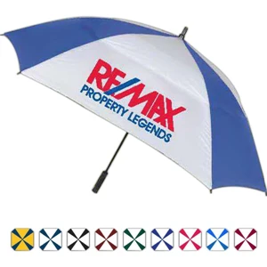 The Square Auto Open Vented Golf Umbrella