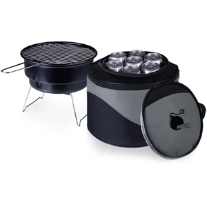 Caliente Portable Charcoal Grill & Cooler Tote