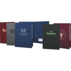 Letter Size Foil Embossed Presentation Folder