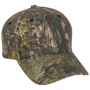 Camo Cap with American Flag Sandwich