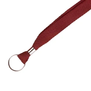 3/8" Plain Lanyard with Split Ring