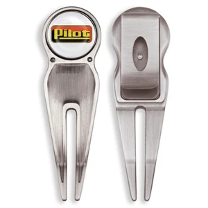 Golf Divot Tool with Belt Clip